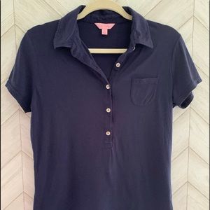 Lilly Pulitzer polo type shirt